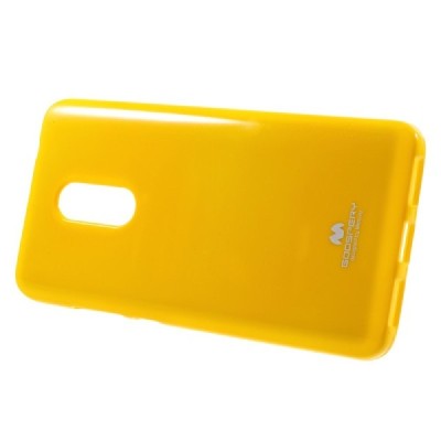 Xiaomi Redmi Note 4X Mercury dzeltens cieta silikona (TPU) apvalks / vacins.lv