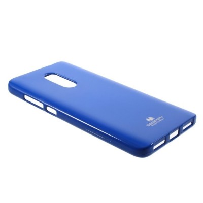 Xiaomi Redmi Note 4X Mercury tumši zils cieta silikona (TPU) apvalks / vacins.lv