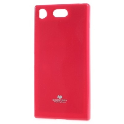 Sony Xperia XZ1 Compact Mercury tumši rozs cieta silikona (TPU) apvalks / vacins.lv