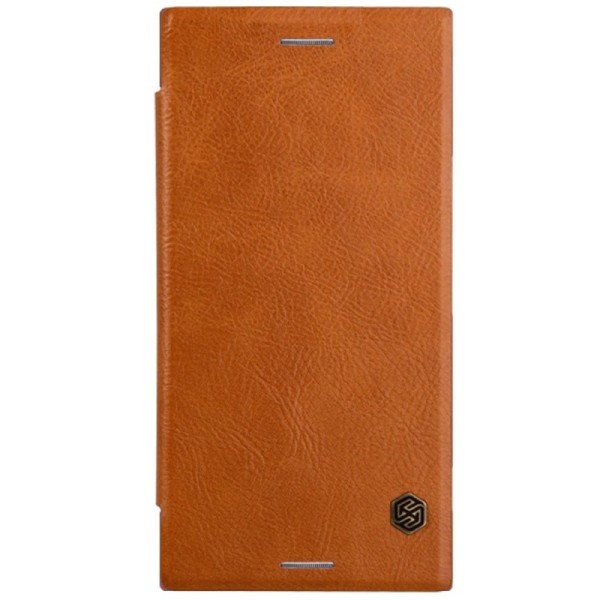 „Nillkin“ Qin atvēramais maciņš - brūns (Xperia XZ1)