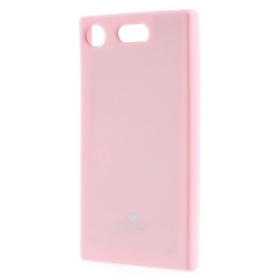 Sony Xperia XZ1 Compact Mercury rozs cieta silikona (TPU) apvalks / vacins.lv