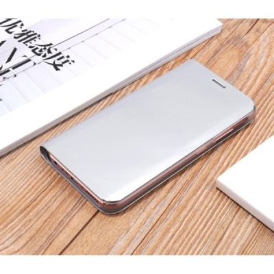 Samsung Galaxy J5 2017 (J530) plastikinis atverčiamas sidabrinis dėklas / Priedai.lt