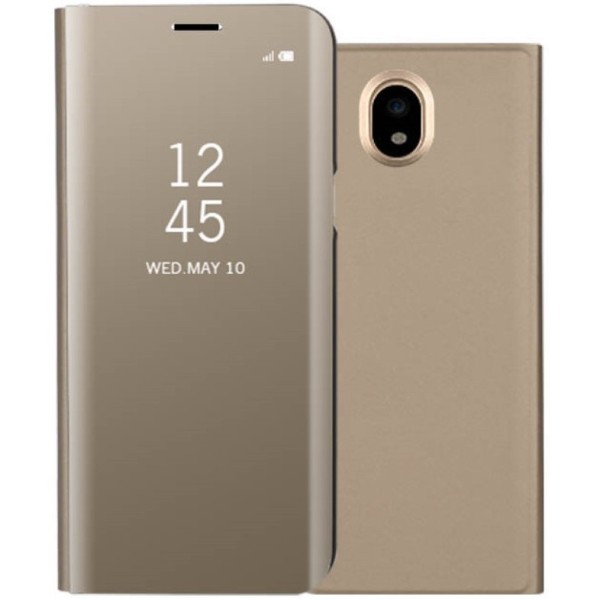 Plastmasas atvērams maciņš - zelta (Galaxy J5 2017)