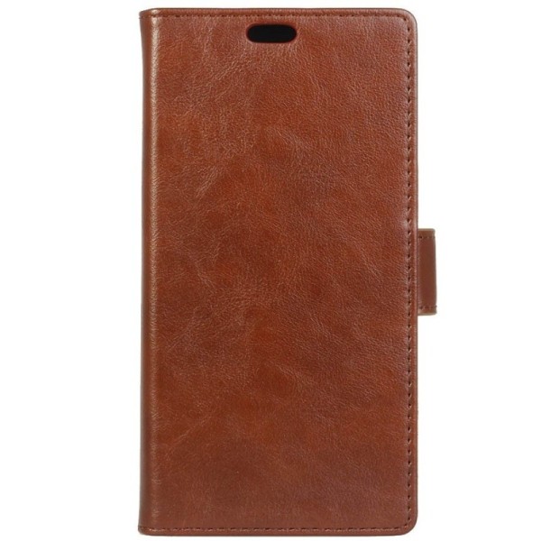 Atvēramais maciņš, grāmata - brūns (Xperia XZ1 Compact)