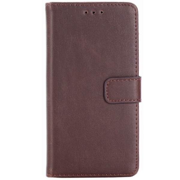 „Retro“ atvēramais maciņš - tumši brūns (Xperia XZ1 Compact)