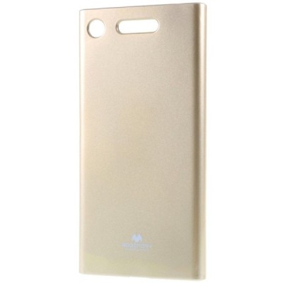 Sony Xperia XZ1 Mercury zelta cieta silikona (TPU) apvalks / vacins.lv