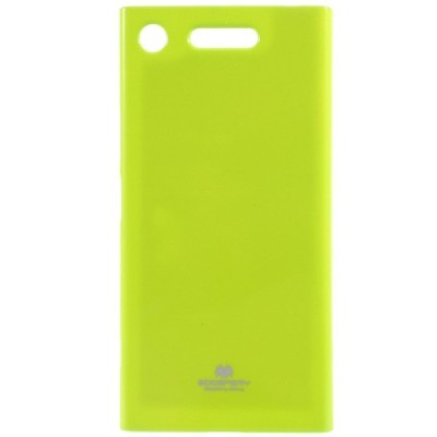Sony Xperia XZ1 Mercury žalias kieto silikono TPU dėklas - nugarėlė / Priedai.lt