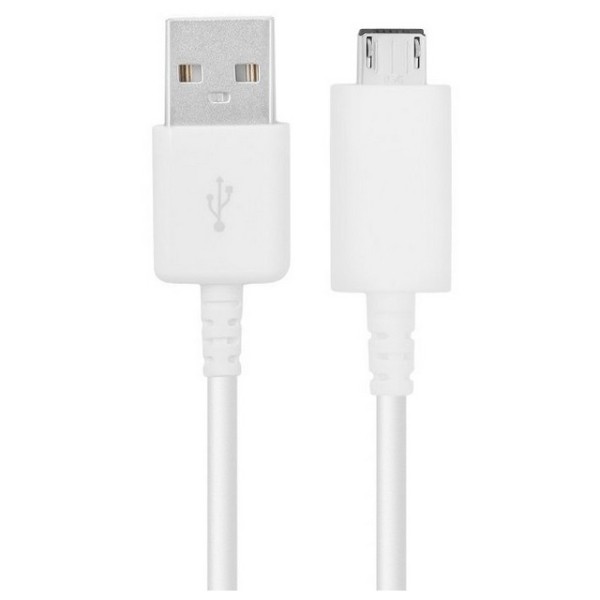 „Samsung“ originalus micro USB laidas - baltas (0,8 m.)
