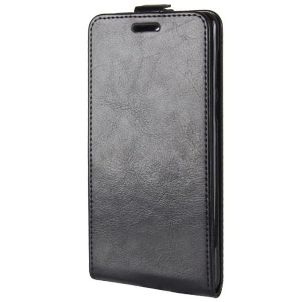 Klasisks atvēramais maciņš - melns (Nokia 8)
