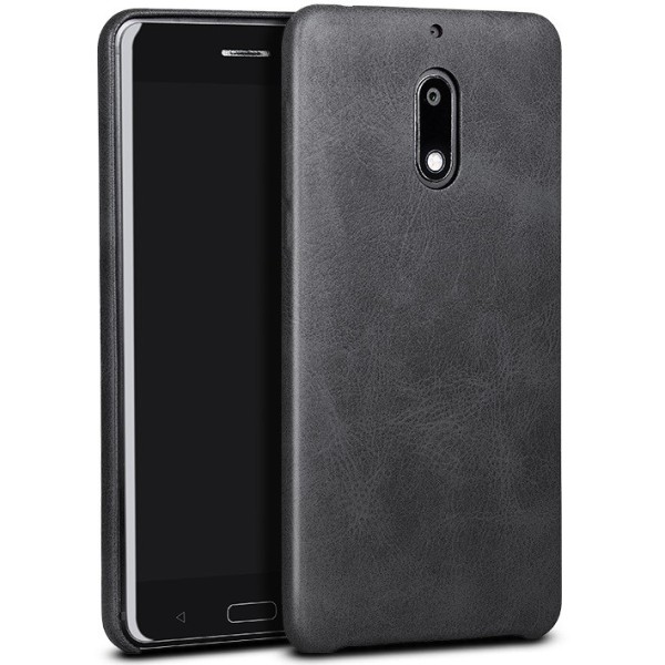 „X-Level“ Vintage dėklas - juodas (Nokia 6)