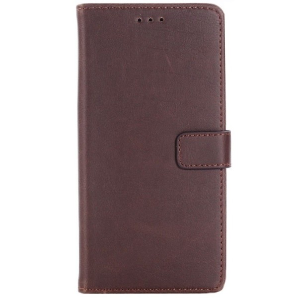 „Retro“ atvēramais maciņš - tumši brūns (Xperia XZ1)