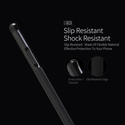 Apple iPhone X (iPhone Xs) „Dux Ducis“ Pocard sarkans silikons apvalks / vacins.lv