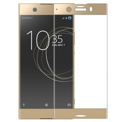 Sony Xperia XZ1 Compact Calans Tempered Glass zelta ekrāna aizsargstikls / Vacins.lv