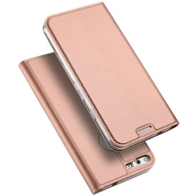 Google Pixel XL „Dux Ducis“ Skin sērijas rozs ādas atvērams maciņš / Vacins.lv