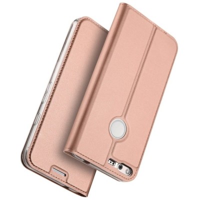 Google Pixel XL „Dux Ducis“ Skin sērijas rozs ādas atvērams maciņš / Vacins.lv