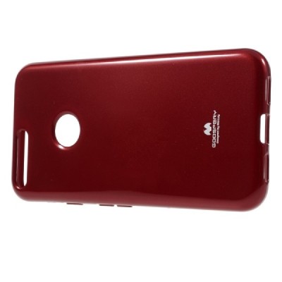 Google Pixel XL Mercury sarkans cieta silikona (TPU) apvalks / vacins.lv