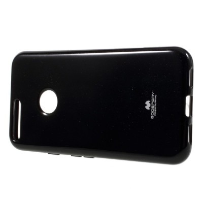 Google Pixel XL Mercury melns cieta silikona (TPU) apvalks / vacins.lv