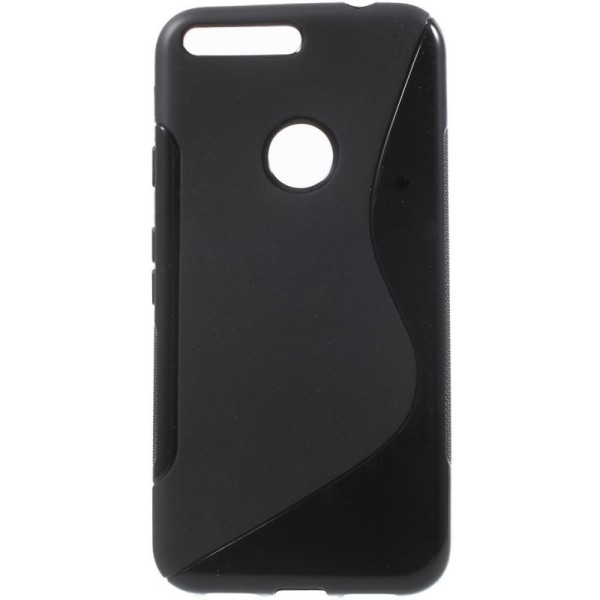 Kieto silikono (TPU) dėklas - juodas (Pixel XL)