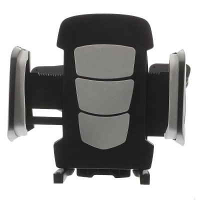 „CD Slot“ universāls autoturētājs - melns / Vacins.lv