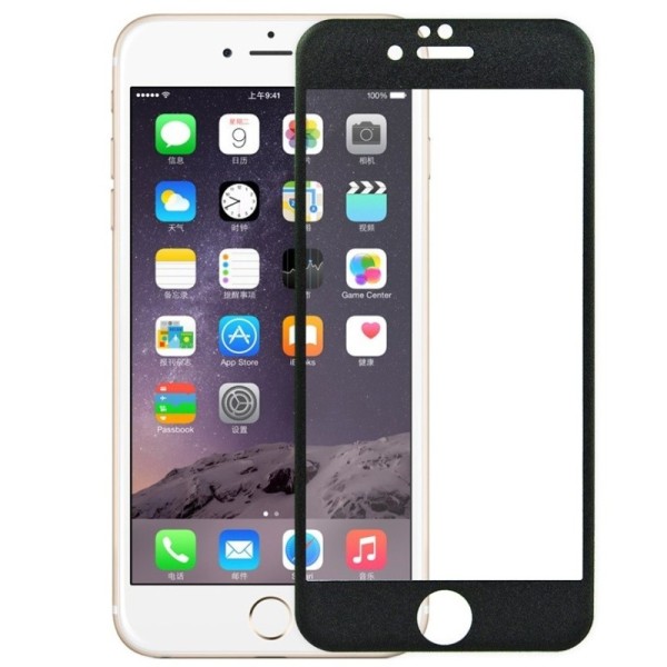 „3D Rewan“ Tempered Glass apsauginis ekrano stiklas 0.26 mm - juodas (iPhone 6 / 6S)