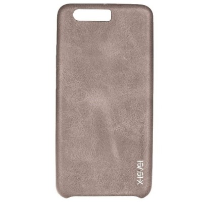 „X-Level“ Vintage Classic serijos Huawei P10 smėlio spalvos odinis dėklas - nugarėlė / Priedai.lt