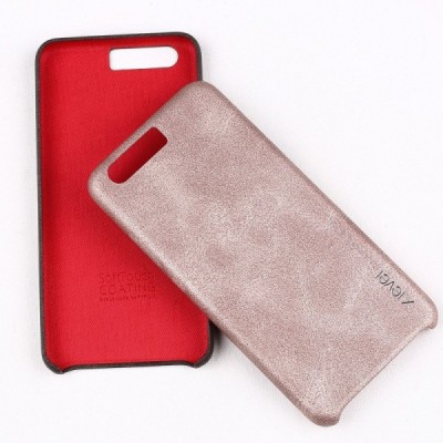 „X-Level“ Vintage Classic serijos Huawei P10 smėlio spalvos odinis dėklas - nugarėlė / Priedai.lt