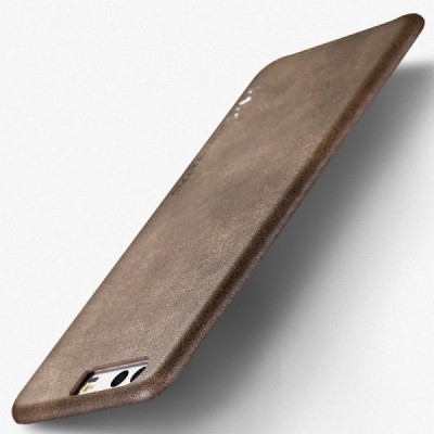 „X-Level“ Vintage Classic serijos Huawei P10 tamsiai rudas odinis dėklas - nugarėlė / Priedai.lt