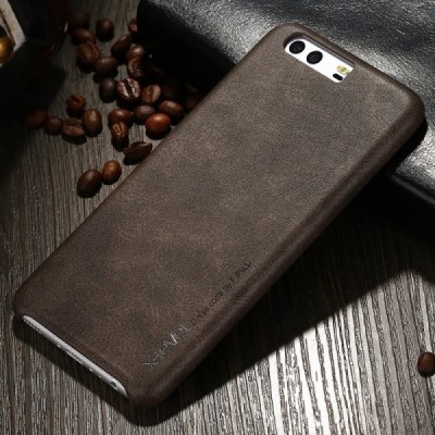 „X-Level“ Vintage Classic serijos Huawei P10 tamsiai rudas odinis dėklas - nugarėlė / Priedai.lt