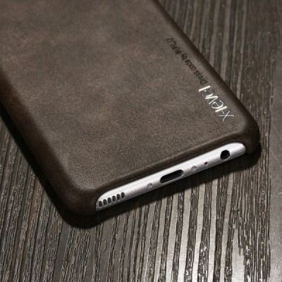 „X-Level“ Vintage Classic serijos Huawei P10 tamsiai rudas odinis dėklas - nugarėlė / Priedai.lt