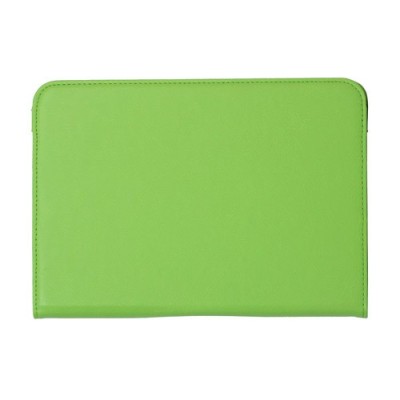 Atverčiamas žalias odinis Samsung Galaxy Note 10.1 N8000 (N8010) dėklas (dėkliukas), sukiojamas 360° / Priedai.lt