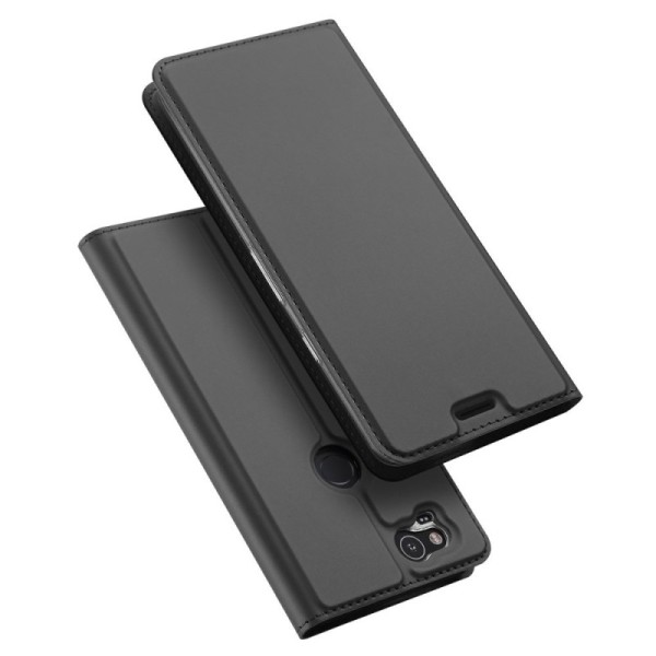 „Dux Ducis“ Skin atvērams maciņš - melns (Pixel 2)