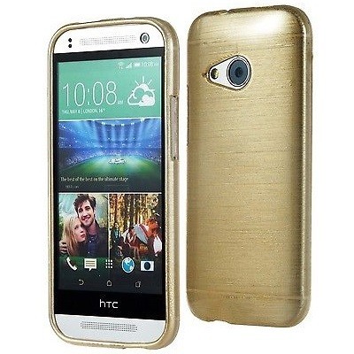 HTC One mini 2 (M8 mini) kieto silikono TPU raudonas dėklas - nugarėlė / Priedai.lt