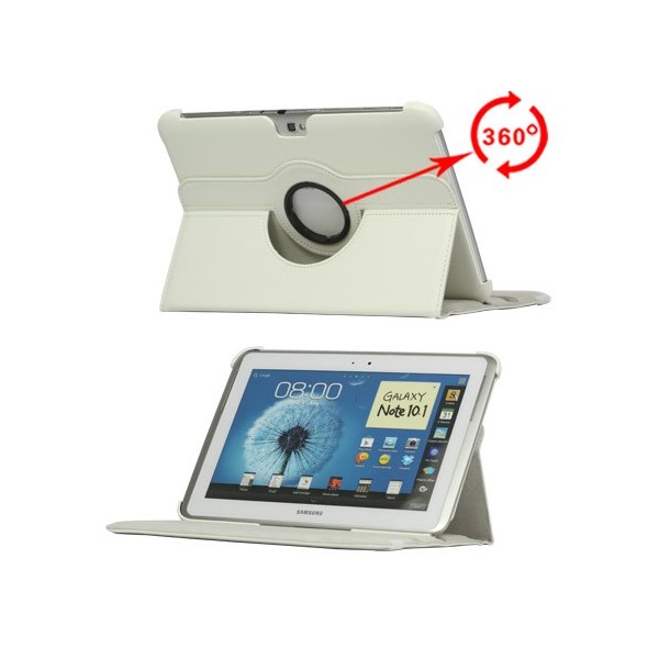 Klasikinis 360° atverčiamas dėklas - baltas (Note 10.1)