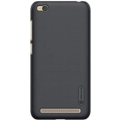 Xiaomi Redmi 5A Nillkin Frosted Shield juodas plastikinis dėklas / Priedai.lt