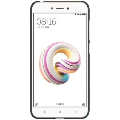 Xiaomi Redmi 5A Nillkin Frosted Shield juodas plastikinis dėklas / Priedai.lt