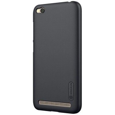 Xiaomi Redmi 5A Nillkin Frosted Shield juodas plastikinis dėklas / Priedai.lt