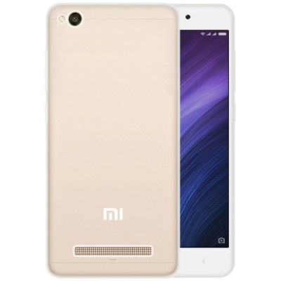 Xiaomi Redmi 5A dzidrs (caurspīdīgs) cieta silikona TPU pasaulē planākais pelēks apvalks / Vacins.lv