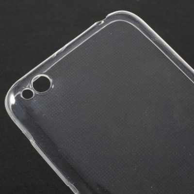 Xiaomi Redmi 5A dzidrs (caurspīdīgs) cieta silikona TPU pasaulē planākais pelēks apvalks / Vacins.lv