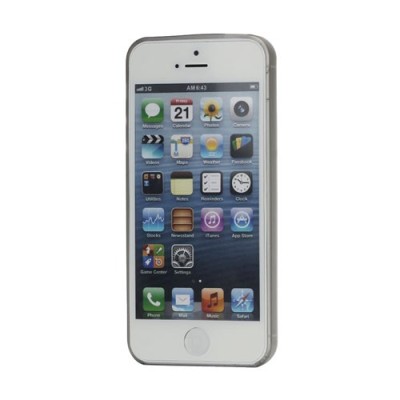 Ploniausias pasaulyje pilkas Apple iPhone SE (5, 5s) dėklas / Priedai.lt