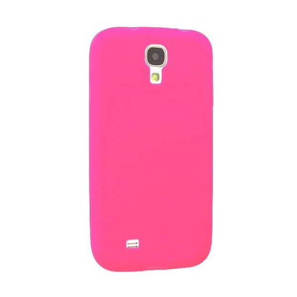 Plastikinis atverčiamas dėklas - rožinis (Galaxy S4)