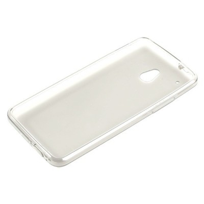 HTC One mini baltas silikoninis dėklas / Priedai.lt