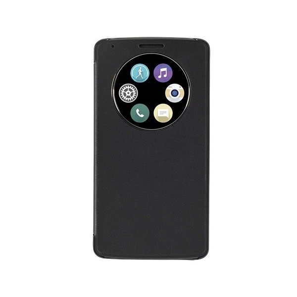 Atverčiamas dėklas su langeliu - juodas (G3)