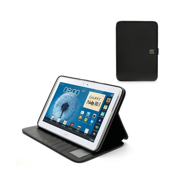 Atverčiamas dėklas, piniginė - juoda (Note 10.1)