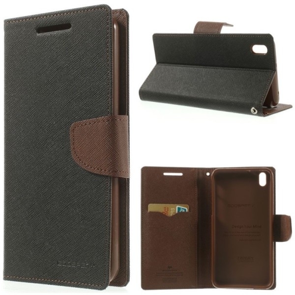 „Mercury“ Fancy atverčiamas dėklas - juodas (Desire 816)