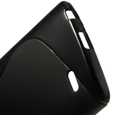 LG G3 D855 (D850, D851) „S-Line“ cieta silikona melns (TPU) apvalks / vacins.lv