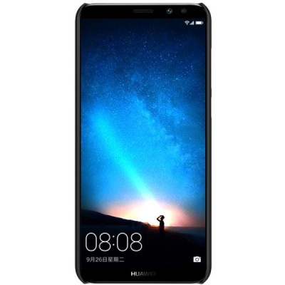 Huawei Mate 10 Lite Nillkin Frosted Shield juodas plastikinis dėklas / Priedai.lt