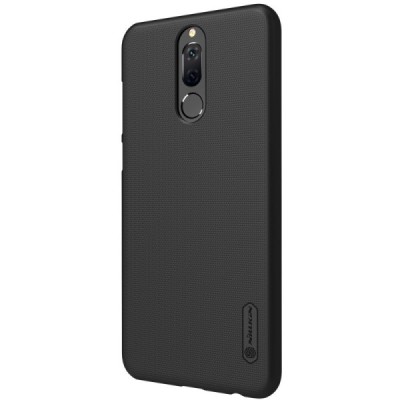Huawei Mate 10 Lite Nillkin Frosted Shield juodas plastikinis dėklas / Priedai.lt