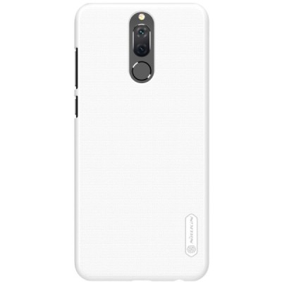 Huawei Mate 10 Lite Nillkin Frosted Shield balts plastmasas apvalks + ekrāna aizsargplēve / Vacins.lv