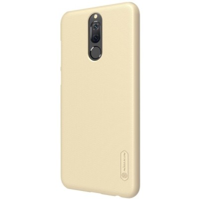 Huawei Mate 10 Lite Nillkin Frosted Shield zelta plastmasas apvalks + ekrāna aizsargplēve / Vacins.lv