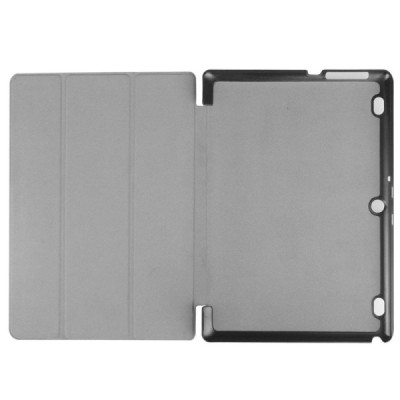 Lenovo Lenovo Tab410 (TB-X304F) atvēramais melns maciņš / Vacins.lv